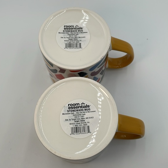 Target Room Essentials Geometric Art Graphic Shapes‎ Ceramic Mugs - New - Picture 6 of 10